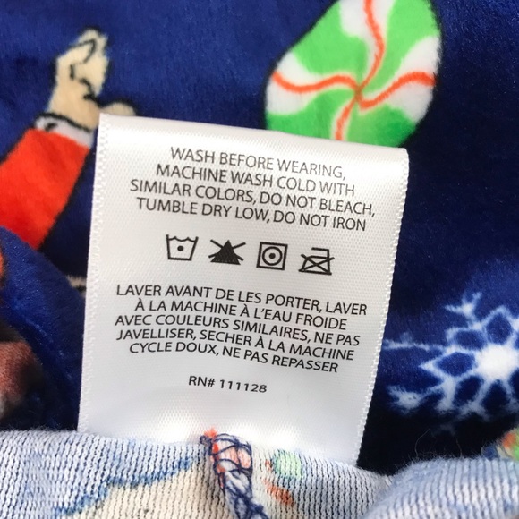 Monopoly Gingerbread House Pajama Bottoms Blue - Picture 5 of 10